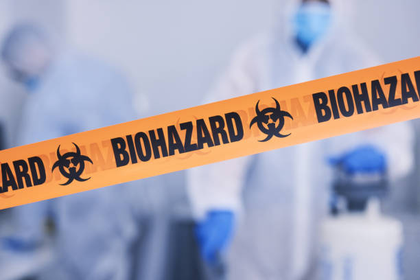 Professional Biohazard technician working in Thousand Palms, CA